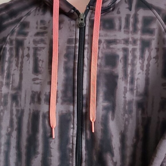 Under Armour Zip Up Hoodie Brown Coral XS - Picture 6 of 8